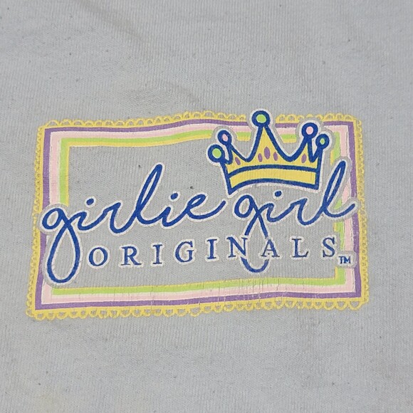Girlie Girl Originals SS Lt. Blue Tee "TGIF" - Size 2XL - Picture 3 of 7